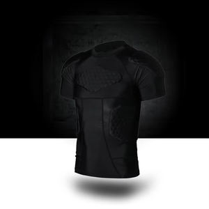 Camiseta de Compresión de Alta Calidad con Relleno Protector, Camiseta Deportiva Acolchada para Entrenamiento - Product Image 2