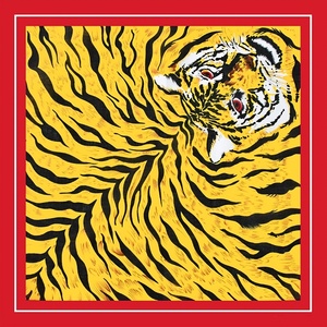 Pañuelo clásico rojo con estampado paisley, de algodón, con impresión por sublimación, personalizado, con estampado rotatorio, para la cabeza, para motociclistas, vaqueros, para el cuello - Product Image 3