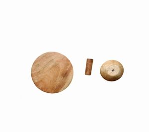 Nuevos Soportes Redondos para Pastel de Madera Ecológica de 3 Piezas de Lavie Creations (Modelo LC-1370) - Product Image 3