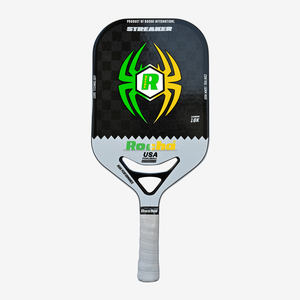 Paleta de Pickleball con logotipo personalizado en stock aprobado, superficie de carbono T700, paletas de Pickleball de fibra de carbono cruda 2025 - Product Image 3