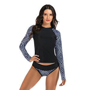 Camiseta de Protección Solar de Secado Rápido Personalizada, Sublimada, de Manga Larga, para Mujer, para Surf, OEM - Product Image 4