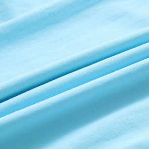 T-shirts personnalisés en gros, impression de logo, t-shirts teints en couleur unie, manches courtes, grandes tailles, col rond - Product Image 5