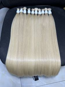 Meilleures ventes! Extensions de cheveux vierges Remy 613 lisses non traités à 100 %, double trame, fabriquées au Vietnam, vente en gros - Product Image 4