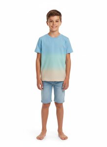 T-shirts pour enfants 100% coton, respirants, à manches courtes, en vente en ligne à bas prix - Product Image 6