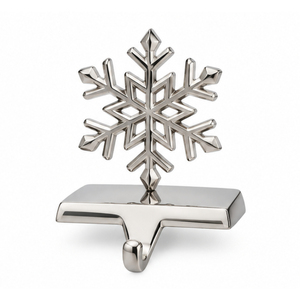 Soporte de metal resistente para calcetines navideños con diseño de copo de nieve, gancho para chimenea, decoración vintage para mesa, venta al por mayor - Product Image 6