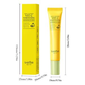 Crème pour les yeux nourrissante à la vitamine C de mandarine verte, hydratante, resserre les pores, améliore les cernes et la sécheresse sous les yeux - Product Image 6