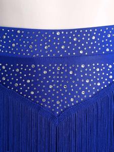 Falda de Baile Latino para Mujer, Traje de Competición de Salsa, Disfraz para Fiestas, Jazz, Baile de Salón y Danza Lírica - Product Image 3