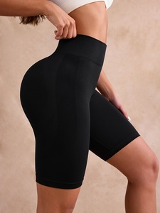 High Waist Seamless Yoga Shorts Women Workout Gym Fitness <b>Running</b> Biker Shorts Stretch Activewear - Product Image 4