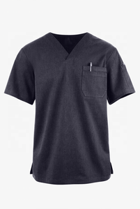 Uniformes Médicos Unisex de Alta Calidad, Elegantes y Tejidos, Transpirables y Suaves, Talla 3XL, para Uso Hospitalario, con Estampado ODM, Conjuntos de Bata Corta - Product Image 2