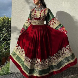 HOT SELLING Wedding and Party wear Afghan dresses for womens Premium Quality Womens Afghan Kuchi dress Wholesale Price - Product Image 2