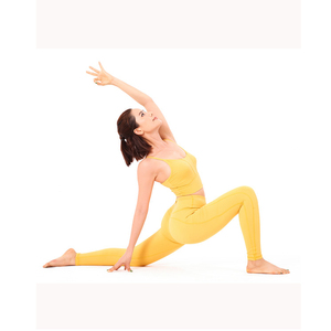 Custom Women's Yoga Set Seamless Breathable Sports Bra High Waist Leggings Gym Fitness Wear Polyester/Cotton OEM ODM Wholesale - Product Image 1