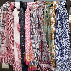 Pareos de Algodón Voile 100% de Alta Calidad Personalizados con Estampado Hawaiano para Mujer, Suaves y Lujosos - Product Image 1