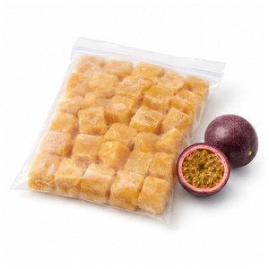 Oferta Especial: Deliciosos Cubos de Fruta de la Pasión Congelados IQF de Primera Calidad, Precio de Fábrica en Vietnam, Empacados en Bolsas de 1 kg - Product Image 1