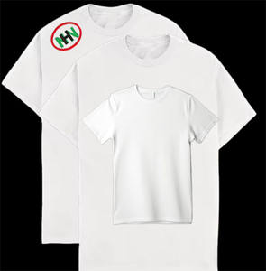 เสื้อยืดผู้ชายไซส์ใหญ่ ใส่สบาย ระบายอากาศดี MOQ ต่ำ ทันสมัย มีสไตล์ รับสกรีนโลโก้  ใส่ลำลอง ผ้าฝ้าย 100% - Product Image 1