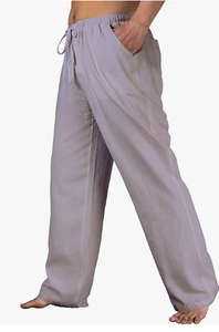 Pantalons d'été haut de gamme pour hommes, confortables, légers, à la mode, décontractés, respirants - Product Image 4