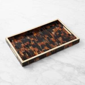 <b>Buffalo</b> <b>Horn</b> Charcuterie Tray High-Quality & Natural <b>Buffalo</b> Real <b>Horn</b> Made Tray With Logo for Nursery Occasions - Product Image 4
