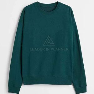 เสื้อสเวตเชิ้ตผู้ชายแบบสวมใส่สบาย ผลิตจากโพลีเอสเตอร์ ขายดี ทนทาน เสื้อผ้าผู้ชายแบบพื้นฐาน ทรงโอเวอร์ไซส์ - Product Image 6