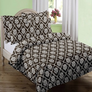 High Quality 100% Cotton Printed Woven Handmade Bedding Set Premium Soft Durable Fabric Bed Sheet Set For Home Hotel Resort - Product Image 2