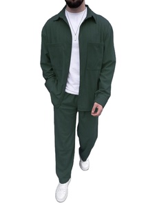 Nouveau printemps été coréen Baggy hommes haute Stretch multi-poches maigre Cargo pantalon luxe Denim vêtements de travail Cargo décontracté survêtement - Product Image 6