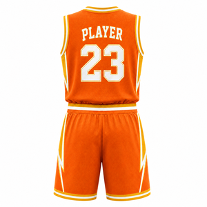 Premium Quality Basketball Uniform Set Custom Logo Sublimated Jerseys Breathable Moisture Wicking <b>Shorts</b> Sportswear Bulk - Product Image 4