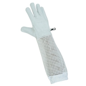 Guantes de abeja antipicaduras personalizados, mangas largas duraderas para máxima comodidad del apicultor - Product Image 1