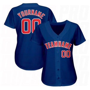 Maillot de baseball personnalisé rouge et blanc de qualité supérieure – Uniforme d'équipe personnalisé avec logo, nom et numéro du joueur – Respirant et performant - Product Image 2