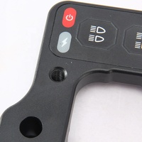 Panel de Interruptores de 6 Canales con Manija, Accesorios Profesionales 4x4, Controlador Inalámbrico de 12V/24V CC para Toyota HIACE