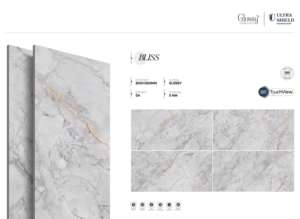 Azulejos de porcelana brillante de diseño, 800x1600, 1200x1800, 750x1500 mm, azulejos de gran tamaño para paredes, pisos y elevaciones interiores modernos. - Product Image 5