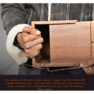 Personalized Wooden <b>urn</b> for <b>Cat</b> ashes Hand Carved Memorial Ashes <b>urn</b> <b>Cat</b> Funeral Memorial Keepsake <b>urn</b> by AYAANS - Product Image 3