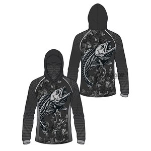 Chemise à capuche légère, imperméable, à séchage rapide et anti-UV pour la pêche, l'entraînement et les vêtements de performance - Product Image 5