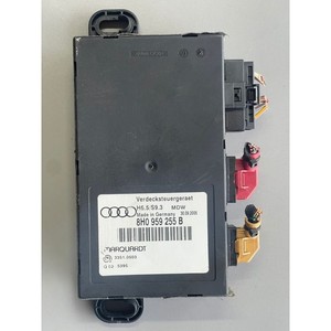 Module de commande de capote convertible Audi Cabriolet 2003-08 pour Audi A4 S4 B6 B7 Cabriolet, pièces auto - Product Image 4