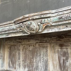 Meilleure collection d'étagères à livres en bois sculpté à la main, style antique himalayen - Product Image 3