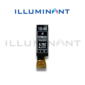 Módulo de Pantalla de Panel Iluminado Personalizado de 0.91 Pulgadas PMOLED 128x32 150 Cd/m2 30x11.50x1.20 I2C FPC Plug SSD1306 - Product Image 3