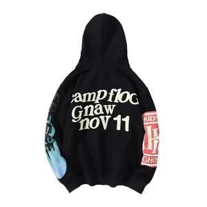 เสื้อฮู้ดดี้พิมพ์ลายพองๆ สไตล์ Y2K แฟชั่นสตรีทแวร์สำหรับผู้ชาย ผลิตตามสั่ง สไตล์ฮิปฮอปวินเทจ แบบมีเชือกผูก สไตล์เกาหลี - Product Image 4