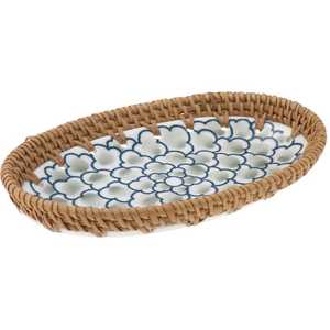 New Designs Round Serving Tray Natural Bamboo and Rattan Woven Tray for Home <b>Coffee</b> <b>Table</b> Available at Best Price - Product Image 4