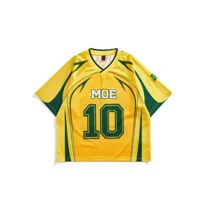 Camiseta de Fútbol Americano Ligera con Diseño de Paneles Dinámicos y Cuello en V de Malla de Alto Rendimiento 2026, con Número Impreso, Unisex, Ropa al por Mayor OEM - Product Image 1