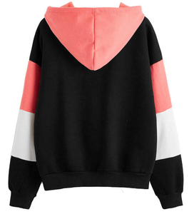 Sudadera con capucha 100% algodón, estilo oversize, para mujer - Product Image 2