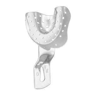 Bandeja de Impresión Dental Manual de Acero Inoxidable de Alta Calidad, Perforada, Reutilizable y Precisa para Procedimientos Dentales en Clínicas - Product Image 2