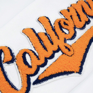 Wholesale Rate Newest Style Letter Embroidered Contrast Color Long Sleeve Single Breasted College Baseball Letterman <b>Jackets</b> - Product Image 6