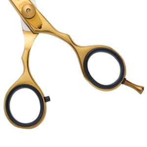 Juego de Tijeras Profesionales de Acero Inoxidable de 5 Pulgadas para Barba y Bigote con Estuche de Cuero y 2 Peines Pequeños para un Aseo Preciso - Product Image 4