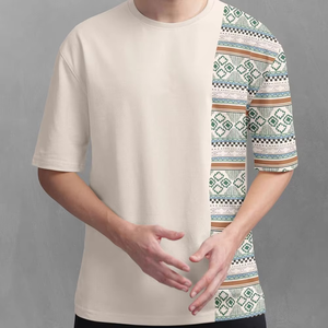 T-shirt pour homme en tissu personnalisé, col rond, manches courtes, de haute qualité, uni, impression de logo OEM, prix de gros, faible MOQ - Product Image 1