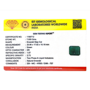 Premium 35 Carat Natural Zambian Emerald Oval Cut Loose Gemstone for Fine Jewelry - Product Image 4