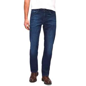 Jean en denim de haute qualité 2026 pour hommes, léger, vente en gros, impression de logo personnalisée, pantalon en jean pour hommes pour activités de plein air - Product Image 1