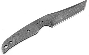 Cuchillos de Caza al por Mayor, Hojas de Cuchillo en Blanco de Acero de Damasco Forjadas a Mano, Hojas en Blanco de Alta Calidad, Kits para Fabricación de Cuchillos - Product Image 3