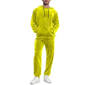 Conjunto de Pantalón y Chaqueta de Terciopelo de Alta Calidad, Suave al Tacto, con Apariencia Elegante para Uso Casual y de Ocio en Ocasiones Específicas - Product Image 1