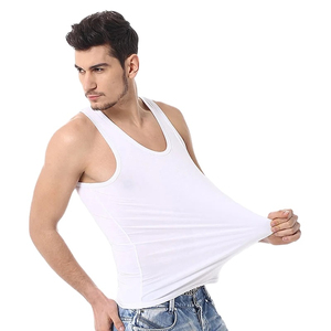 Débardeurs personnalisés de qualité supérieure, respirants et confortables pour hommes, avec logo personnalisé - Product Image 1