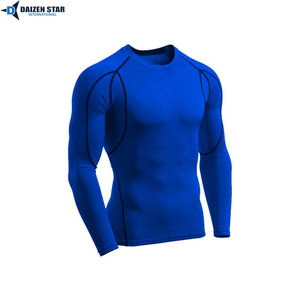 เสื้อรัดกล้ามแขนยาวสำหรับผู้ชาย MMA สำหรับฝึกซ้อมกราปลิง ยิวยิตสู ป้องกันรังสียูวี รับสกรีนโลโก้ - Product Image 3