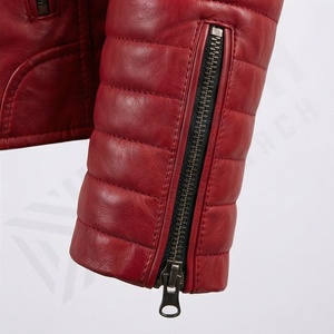 Chaqueta de Motociclista de Cuero de Alta Calidad, Personalizada, a la Moda, Elegante, Equipo de Protección para Hombre, Color Personalizado - Product Image 6