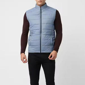 Chaqueta Sin Mangas para Hombre, Diseño Personalizado, con Cuello Alto, Tela de Lona, Impermeable, Transpirable, Nuevo Diseño Moderno, Gran Venta - Product Image 4