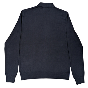 เสื้อโปโลผู้ชายแบบถักซิปแขนสั้นระบายอากาศได้ดีเสื้อยืดกอล์ฟเนื้อสีทึบพิมพ์ลายออกแบบได้ตามต้องการ - Product Image 2